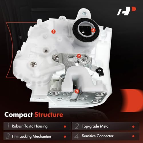 A-Premium Rear Right Passenger Side Door Lock Actuator - Product Imagery