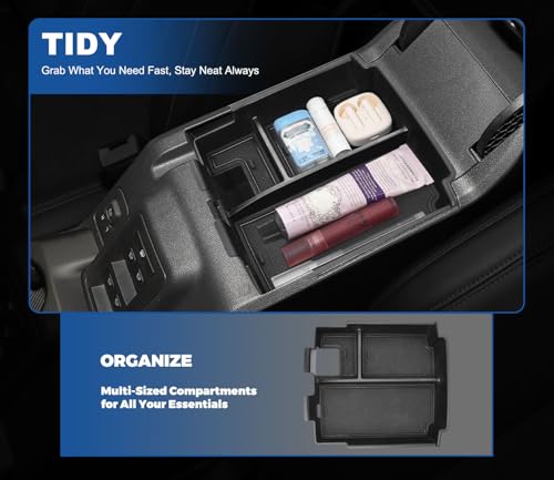 2026 Upgrade Center Console Organizer fit for 2025 2026 Ford - Product Imagery