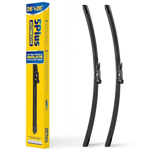 5 PLUS Custom-Fit Wipers fits 2013-2020 Ford Fusion Wiper Blades - Product Imagery