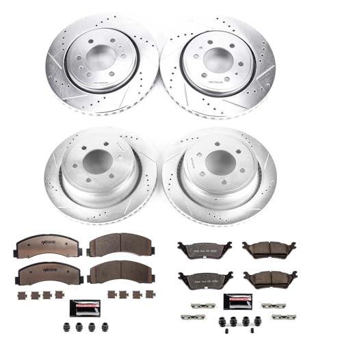 Power Stop Brake Kit For 2012-2018 Ford F-150 6 Lug Models - - Product Imagery