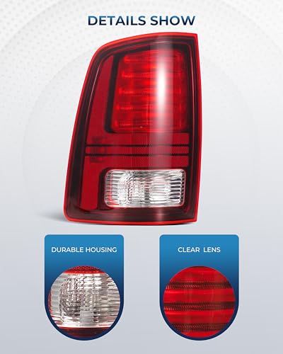 LED Tail Lights For Dodge Ram 2013-2018 Ram Sport/Rebel/ Laramie - Product Imagery