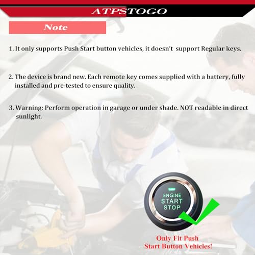 DIY Smart Key Fob Replacement Kit Fits for Honda Civic Sedan - Product Imagery