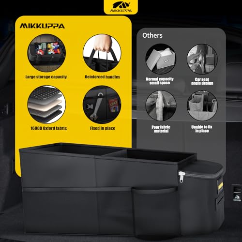MIKKUPPA Car Seat Organizer - Front Passenger & Backseat - Product Imagery