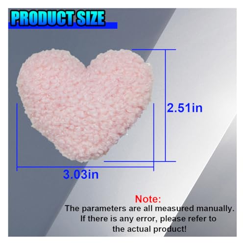 Cute Heart Car Wiper Shift Handle Decoration (Pink) - Product Imagery