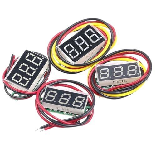 Dc Digital Voltmeter Head 0.36" Led 0-30.0V Motorcycle - Product Imagery