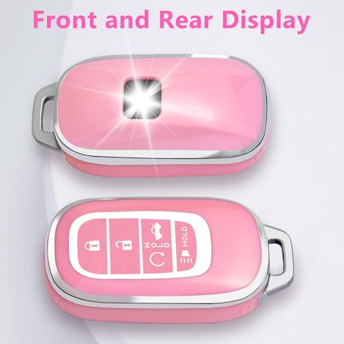 XIYANG TRADE for Honda Key fob Cover with Keychain,Soft TPU - Product Imagery