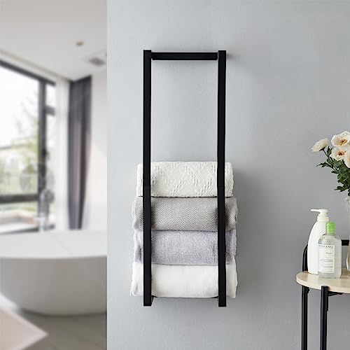 Towel Rack for Rolled Towels, Towel Rack for Bathroom,Wall - Product Imagery