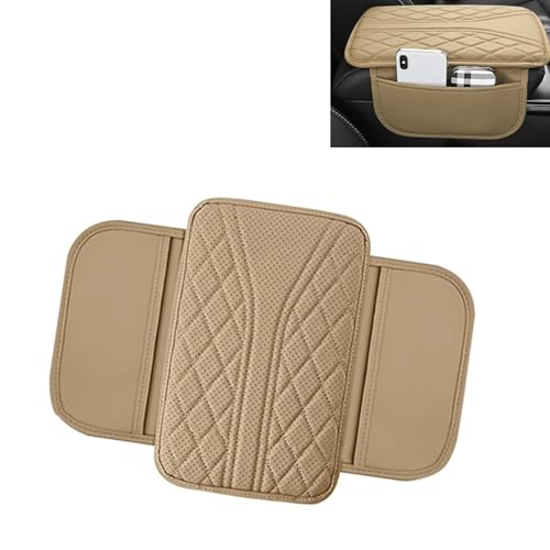Car Center Console Breathable Protector, Non-slip Cover with Two - Product Imagery