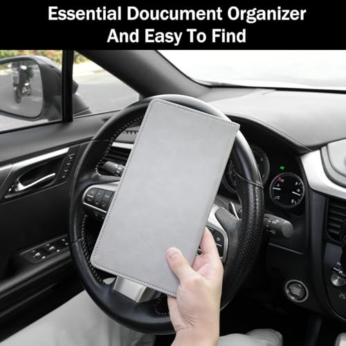 UYYE Auto Car Registration and Insurance Documents Holder - PU - Product Imagery