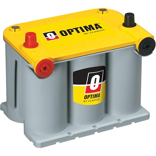 OPTIMA® Batteries High Performance D75/25 YELLOWTOP® Sealed AGM - Product Imagery