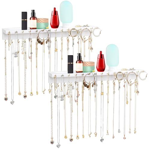 YYILIS Necklace Holder, Upgraded Extra Large Wall Necklace - Product Imagery