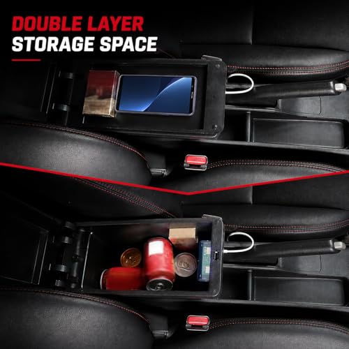 Car Armrest Box Compatible with Honda Fit Jazz Hatchback - Product Imagery