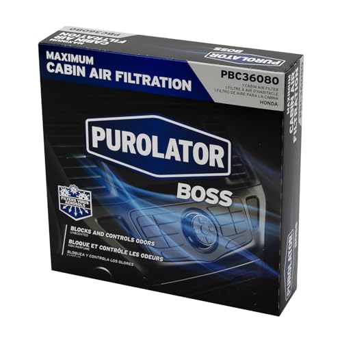 Purolator PBC36080 PurolatorBOSS Automotive Cabin Air Filter - Product Imagery