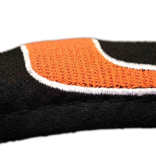 FANMATS NCAA Unisex-Adult Embroidered Steering Wheel Cover - Product Imagery