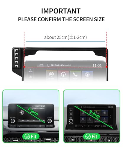 Car Phone Holder for Honda CR-V/HR-V/CRV 2023-2026 Accessories, - Product Imagery