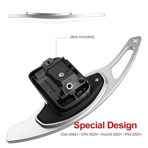 Thenice Compatible with Honda Civic Aluminium Alloy Paddle - Product Imagery