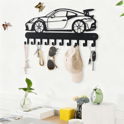 Car Metal Key Holder for Wall - Product Imagery
