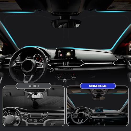 Mazda CX5 Sunshade, Windshield Sun Shade for 2017-2026 CX-5 - Product Imagery