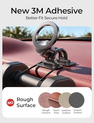 LISEN for MagSafe Car Phone Mount -Strong Magnets Magnetic Phone - Product Imagery