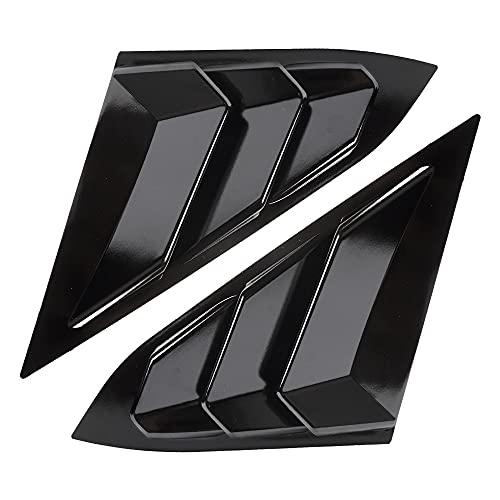 Rear Side Window Louvers Compatible for Honda Civic Sedan - Product Imagery