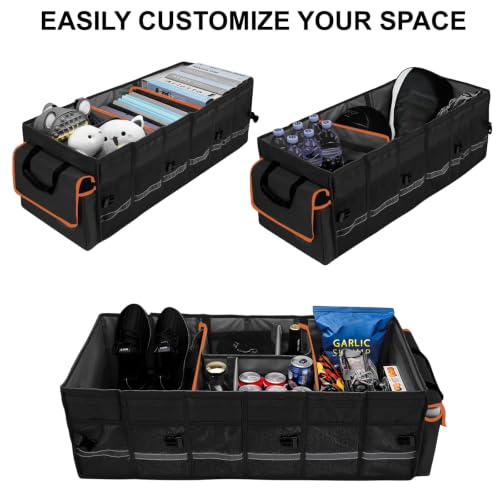 Car Trunk Organizer and Storage with Lid & Removable Leakproof - Product Imagery
