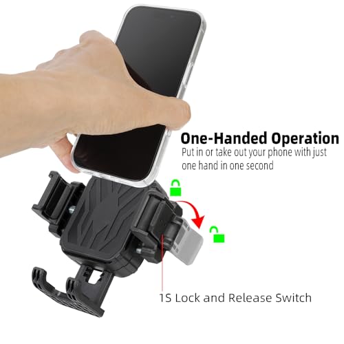 1" Ball Phone Mount Holder with Vibration Dampener ＆ 2.36" Short - Product Imagery