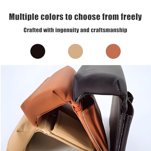 Mandark Leather Car Window Armrest Organizer with Multiple - Product Imagery