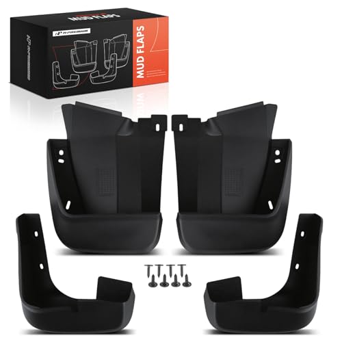 A-Premium Mud Flaps Compatible with Honda Civic 2006-2011 Sedan - Product Imagery