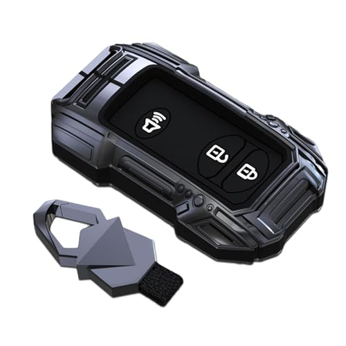 Zinc Alloy Metal Key Fob Case Cover Protector Shell Compatible - Product Imagery