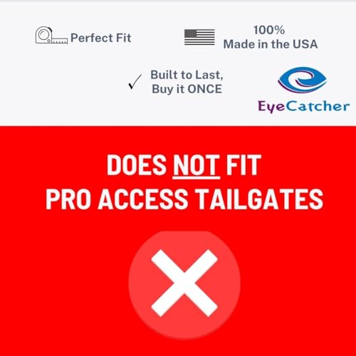 EyeCatcher Premium Tailgate Letter Insert Kit for 2021-2026 Ford - Product Imagery