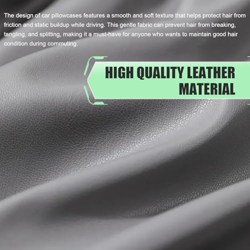 Shakas 2 PCS Cars Headrest Covers, Full Wrap-around Non-marking - Product Imagery