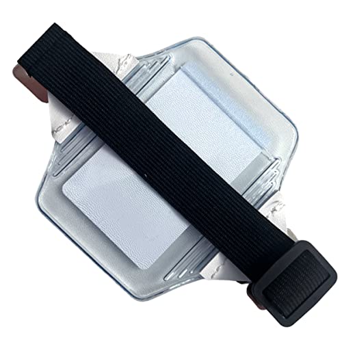 2 Pack - Heavy Duty Visor Fuel Card Holder with Clear Vinyl - Product Imagery