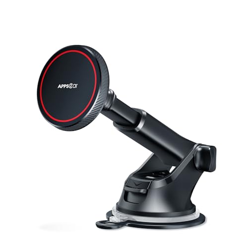 APPS2Car Magnetic Car Mount for MagSafe, Dashboard and - Product Imagery