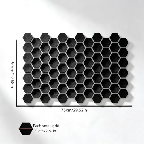 Car Hexagon Glass Graphic Vinyl For Mini Cooper Countryman - Product Imagery