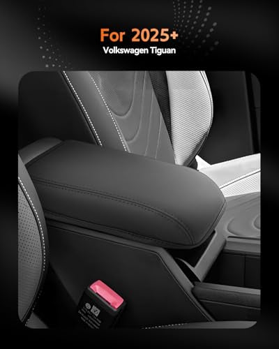 CDEFG for 2025 2026 Volkswagen Tiguan Center Console Cover - Product Imagery