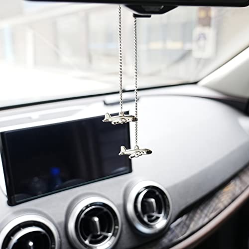 Creative Airplane Car Rear View Mirrors Interior Accessories - Product Imagery