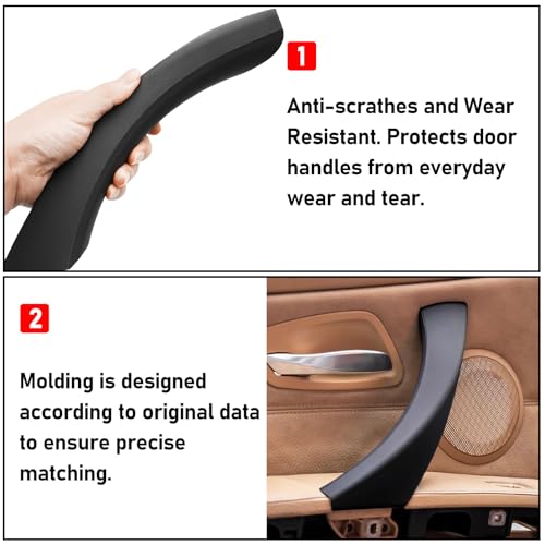 Jaronx for BMW 3 Series E90/E91 Door Handle Covers 6PCS 2006-2011 - Product Imagery