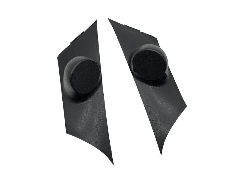 1 Pair Car Front Left and Right Door Tweeters Triangle Speakers - Product Imagery