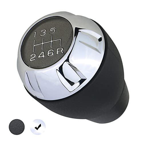 APPERFiT Shift Shifter Knob for Manual Transmission Chrome - Product Imagery