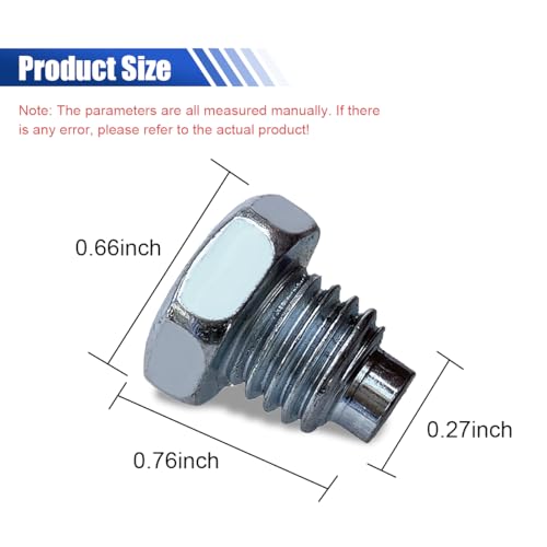 smilfuy 2PCS 3 Ton 4 Ton Horizontal Car Floor Jack Handle Bolts - Product Imagery