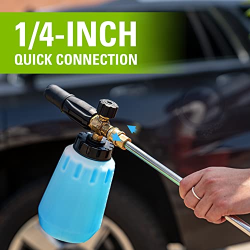 Greenworks Premium Foam Cannon - Product Imagery