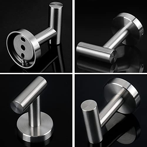 NearMoon Bath Towel Hooks- SUS 304 Stainless Steel Robe Hook - Product Imagery