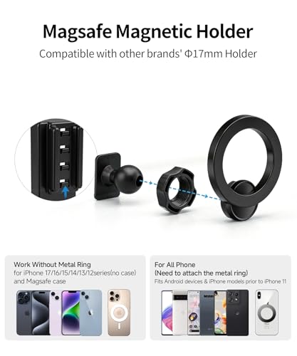 Car Phone Holder for Chevrolet Trax 2024-2026 Magsafe - Product Imagery
