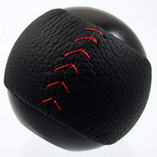 MUGEN LEATHER Black 5 Speed Shift Knob for Honda CRZ CIVIC - Product Imagery