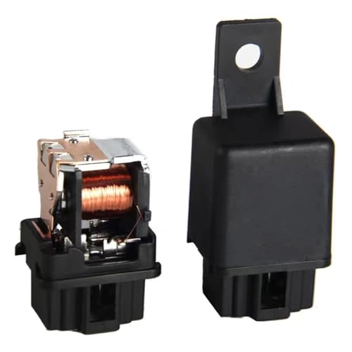 2Pcs FLS821 Heavy Duty Automotive Relay 12VDC 40A 4Pins - Product Imagery