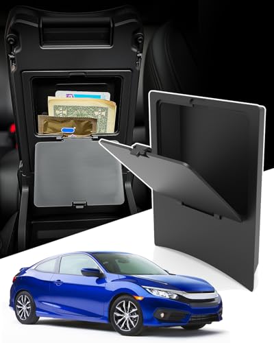 CarQiWireless Center Console Hidden storage box for Honda Civic - Product Imagery