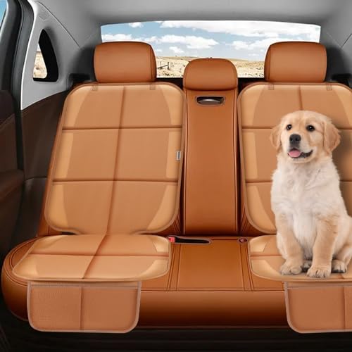 Meolsaek Car Seat Protector for Child Car Seat，Non-Slip Backing - Product Imagery