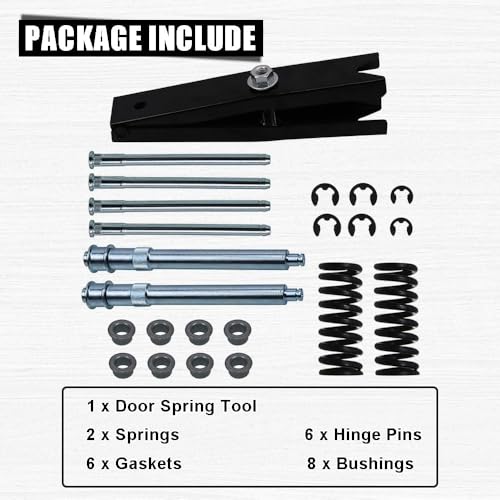 Door Hinge Repair Kit Compatible with 1994-2004 Chevrolet with - Product Imagery