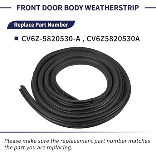 CV6Z5820530A Front Door Seal Weatherstrip On Body Compatible - Product Imagery