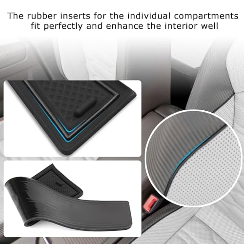 2026 Passport Door Slot Mats Center Console Liner Door Liner - Product Imagery